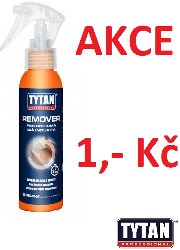 TYTAN Professional Odstraňovač vytvrzené PU pěny 300 ml 1Kč akce